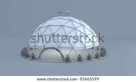 Geodesic Dome Render