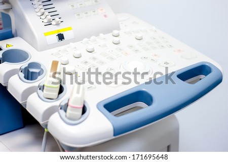 Computer ultrasound with x-ray in modern medicine and medical diagnostics tools