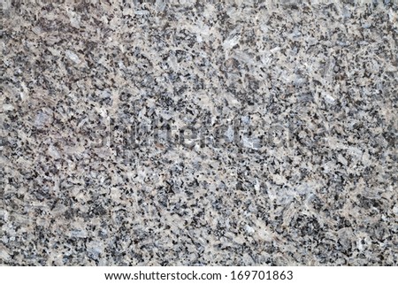 Natural gray granite stone closeup background texture