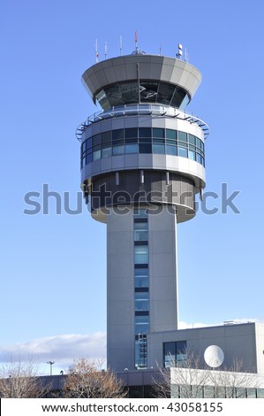 Airport: air traffic control tower.