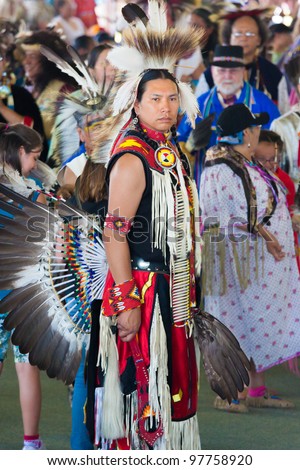 Arlee, Montana - July 3: Native Americans Perform Tribal Dances At The ...