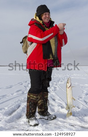 Ice Fishing.