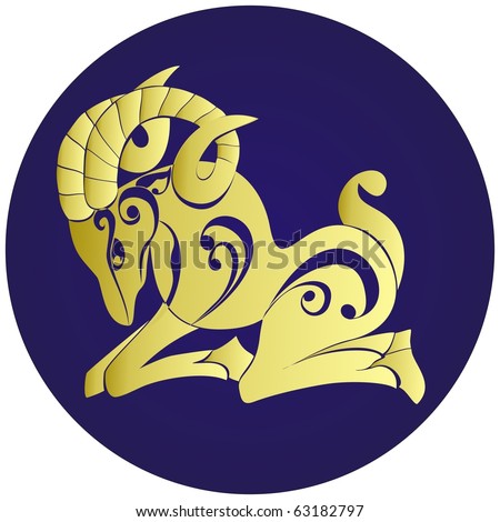 Aries. Astrology Sign. Vector Zodiac - 63182797 : Shutterstock