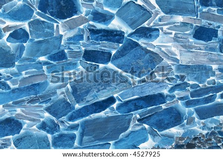 Rough blue stone texture