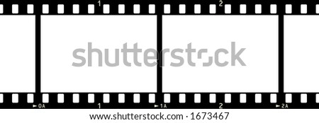 Film Strip (2 Frames, with numbers, no code)