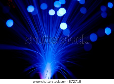 abstract background with blue rayons explosion