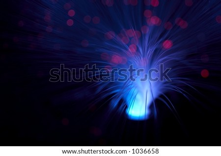 abstarct background with blue rayons explosion