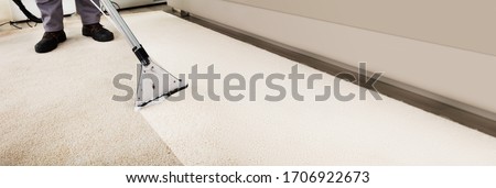 Dirty Stained Carpet Vacuum Cleaning Professional Service