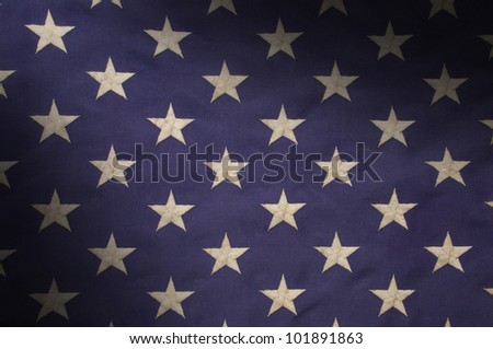 Similar – Image, Stock Photo Embroidered stars of American flag blue canton