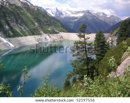 Water Reservoir in Tirol