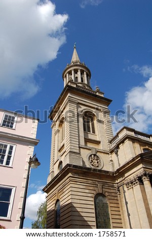 College Tower, Oxford University, Oxford, UK