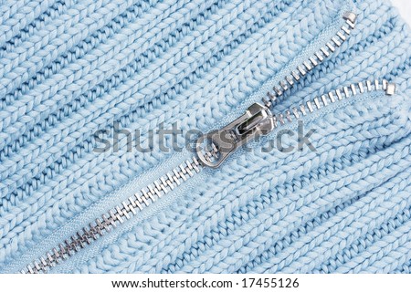 Open Zipper on Sweater