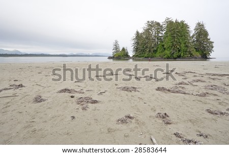 Pacific Coast with Spirit Island, Canada