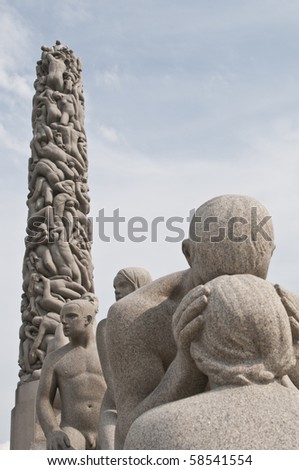 The Vigeland Park is the largest sculpture park made by one single artist in the world. The park is Gustav Vigeland\'s lifework with more than 200 sculptures.