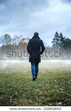 Similar – Foto Bild Hinter dem Nebel ist der Gespensterwald, nämlich.