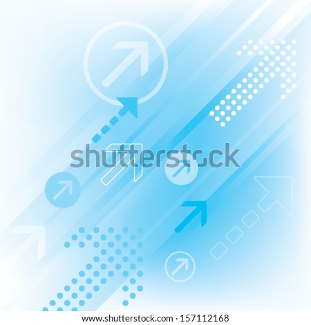 Abstract Arrow Background