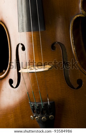 violin low key