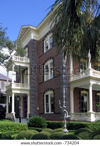 Calhoun Mansion on Meeting Street in Charleston; built 1876