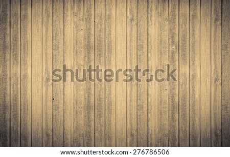 Wood background with vertical planks in warm tone