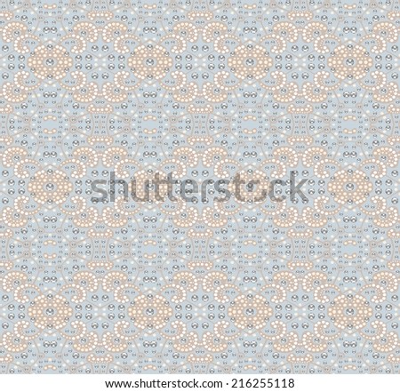 Vector seamless border. Ornate element for design and place for text. Ornamental lace pattern for wedding invitations and greeting cards.