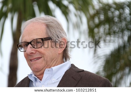 CANNES, FRANCE - MAY 22: Director Ken Loach poses at the \'The Angels\' Share\' photocall during the 65th Annual Cannes Film Festival at Palais des Festivals on May 22, 2012 in Cannes, France.