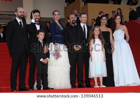 CANNES, FRANCE - MAY 17: Berenice Bejo attends the Premiere of \'Le Passe\' (The Past) during The 66th Annual Cannes Film Festival at Palais des Festivals on May 17, 2013 in Cannes, France.