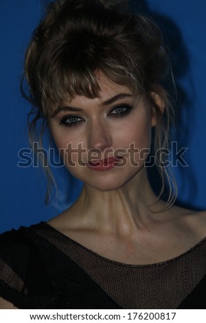 BERLIN, GERMANY - FEBRUARY 10: Imogen Poots attends the 'A long way down' photocall during 64th Berlinale International Film Festival at Grand Hyatt Hotel on February 10, 2014 in Berlin, Germany