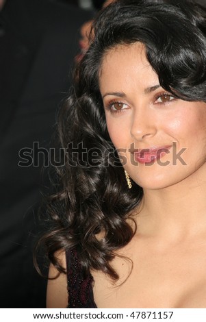 CANNES, FRANCE - MAY 11: Salma Hayek  attends the 58th Cannes Film Festival Opening Ceremony and premiere of opening film \'Lemming\'at the Grand Theatre Lumiere on May 11, 2005 in Cannes, France