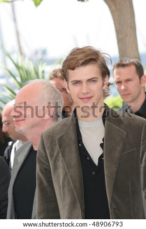 CANNES, FRANCE - MAY 15: Hayden Christensen attends a photocall promoting the film \'Star Wars\' at the Palais during the 58th International Cannes Film Festival on May 15, 2005 in Cannes, France