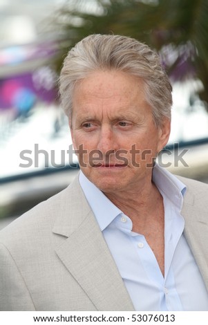 CANNES, FRANCE - MAY 14: Michael Douglas  attends the \'Wall Street: Money Never Sleeps\' Photo Call held at the Palais des Festivals during the 63rd Cannes Film Festival on May 14, 2010 in Cannes, France