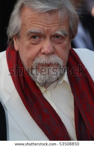 CANNES, FRANCE - MAY 18: Michael Lonsdale  attends the \'Of Gods and Men\' Premiere held at the Palais des Festivals during the 63rd Cannes Film Festival on May 18, 2010 in Cannes, France