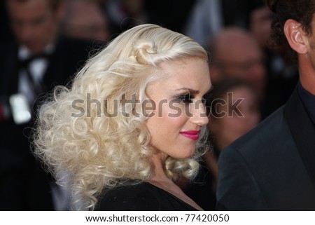 CANNES, FRANCE - MAY 16: Gwen Stefani attends \'The Tree Of Life\' premiere during the 64th Annual Cannes Film Festival at Palais des Festivals on May 16, 2011 in Cannes, France.