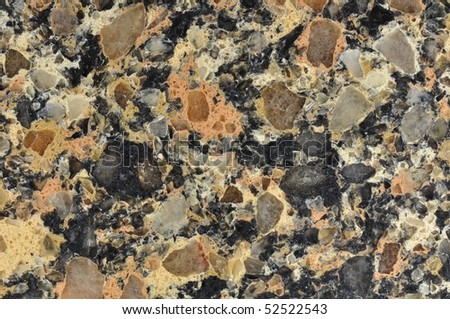 polished granite texture brown black
