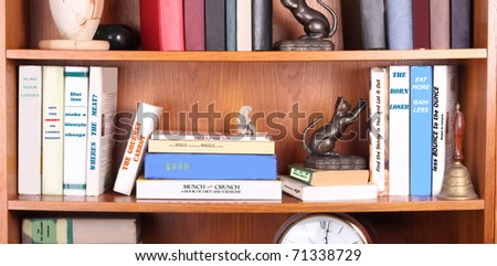 Weight Loss Book Shelf