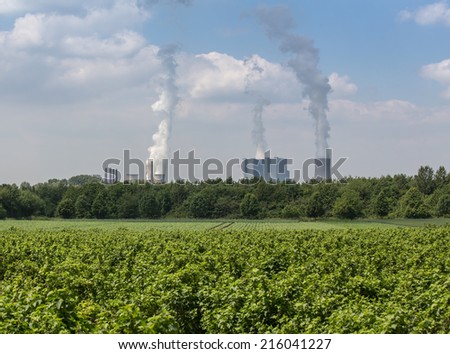big coal power plant in germany