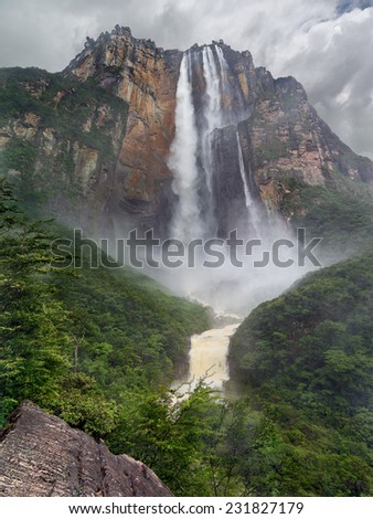 Angel Falls, Canaima National Park, Venezuela.