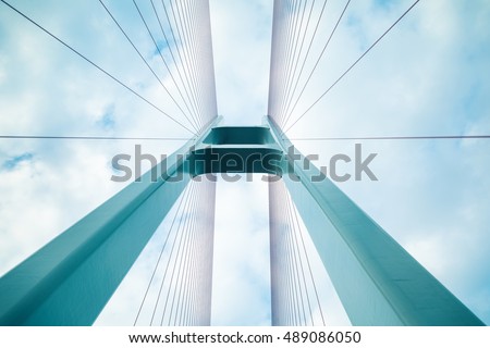 Similar – Image, Stock Photo symmetry bridge