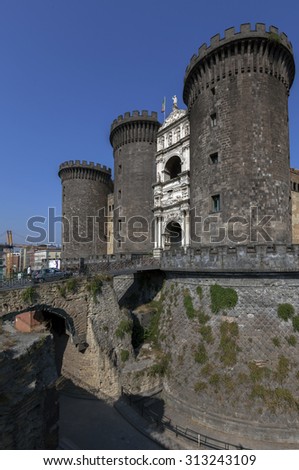 Castel Nuovo (New Castle) is a medieval castle located in central Naples, Italy. First erected in 1279, it is one of the main architectural landmarks and tourist attractions in the city.