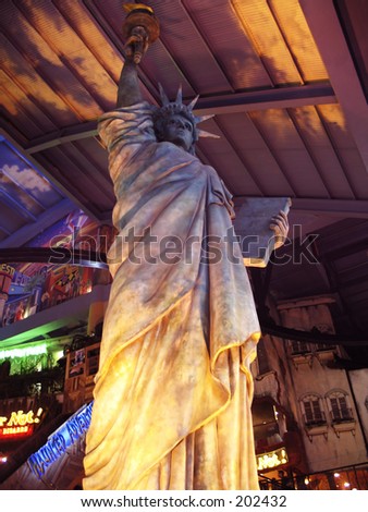 Prototype Statue of Liberty at Genting Highland, Malaysia; the achievement.