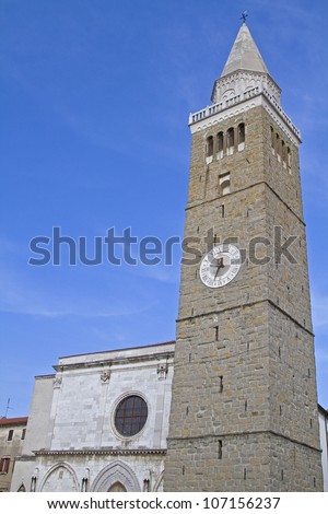 The Cathedral of the Assumption in Koper