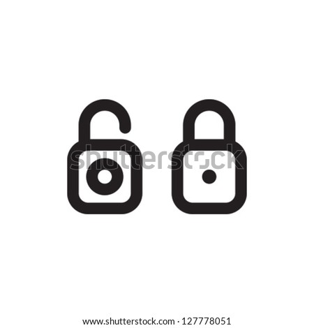 Vector Lock Icon Set