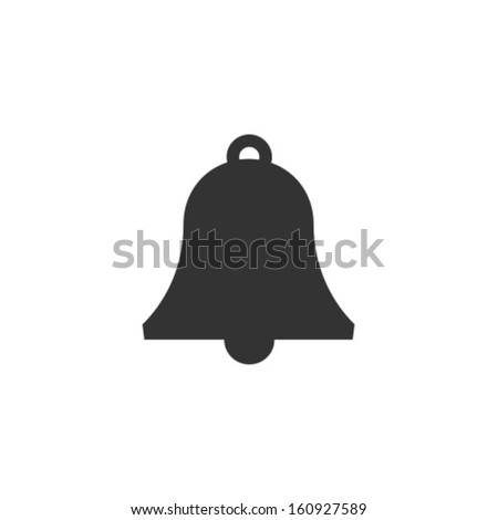 Vector Bell Icon Symbol - 160927589 : Shutterstock