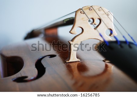 Similar – Image, Stock Photo Close up contrabass