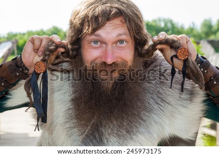 Funny viking
