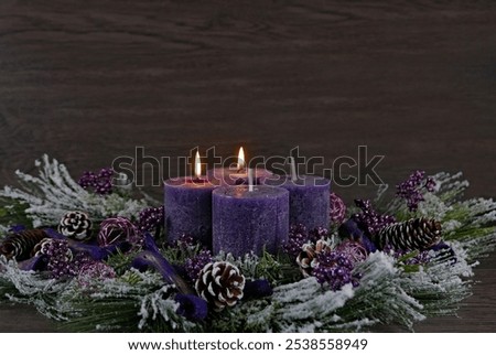 Similar – Image, Stock Photo Advent, Advent Decoration