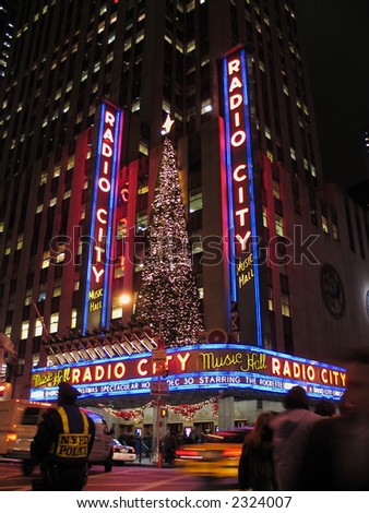 Radio City Music hall, New York City