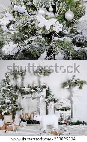 two new year decor photos