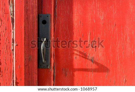 Photo of a Red Door
