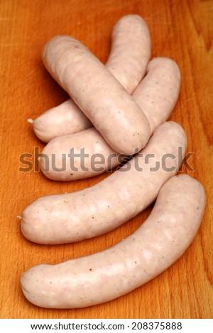 White sausage