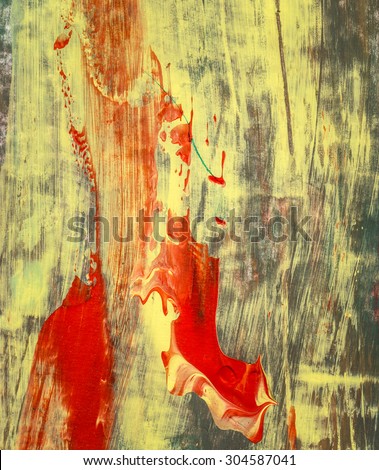 Abstract mixed media watercolor  background or texture created  with multiple layers of  mixed media elements.